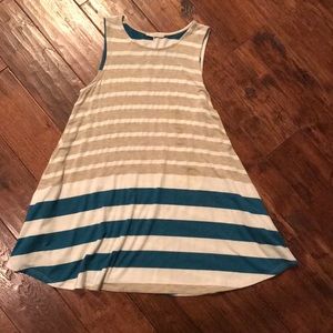 Sleeveless T-shirt dress with pockets!